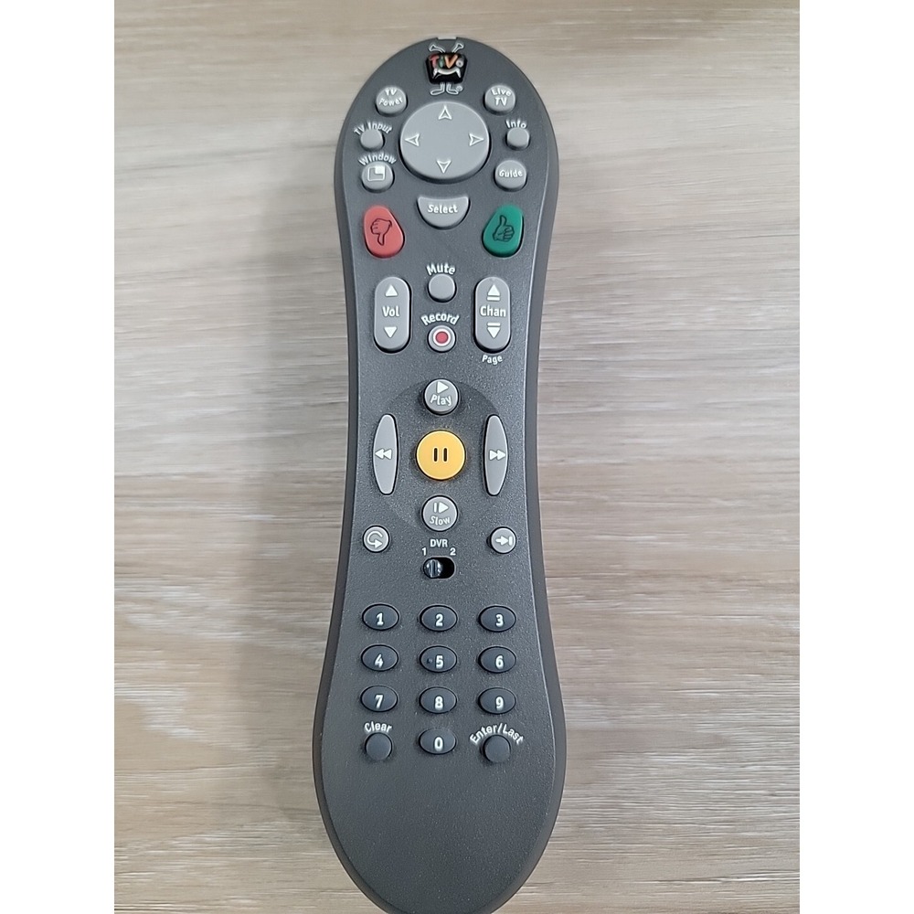Genuine TiVo Remote Control Dual DVR 1,2 TV Universal Peanut Shaped OEM - Picture 8 of 8